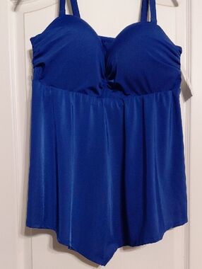 Swim By Cacique Blue Women’s Swim Tankini